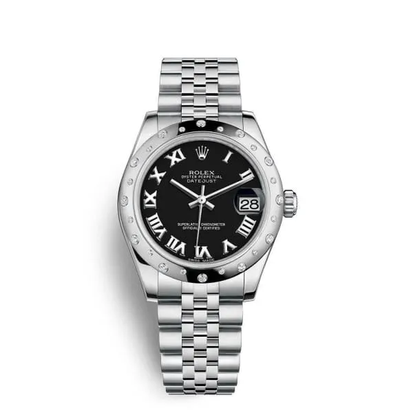 Rolex Datejust 31mm Ref 1783440034 Black Dial Stainless Steel Jubilee Bracelet Womens Watch Rolex Bracelets Rolex Datejust 31mm Ref 1783440034 Black Dial Stainless Steel Jubilee Bracelet Womens Watch Rolex Bracelets