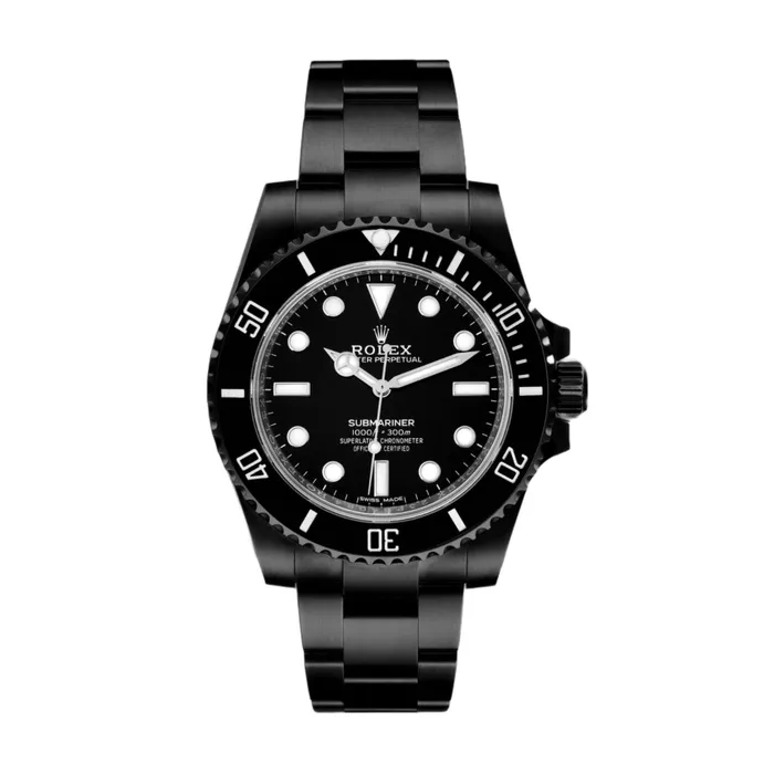 Rolex Rolex Submariner 40mm Ref 1140600002 PVD Black Dial Black PVD Stainless Steel Oyster Bracelet Watch Bracelets Rolex Rolex Submariner 40mm Ref 1140600002 PVD Black Dial Black PVD Stainless Steel Oyster Bracelet Watch Bracelets