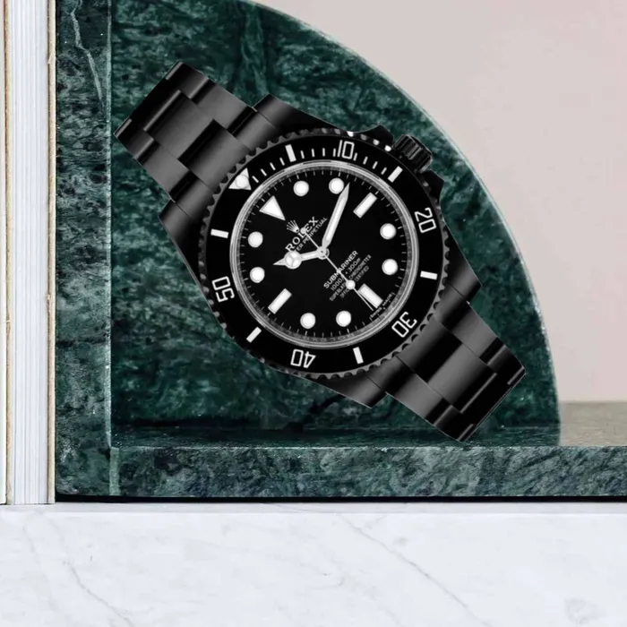 Rolex Rolex Submariner 40mm Ref 1140600002 PVD Black Dial Black PVD Stainless Steel Oyster Bracelet Watch Bracelets