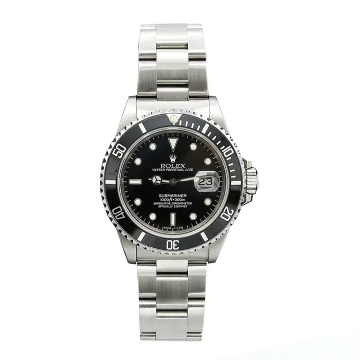 Rolex Submariner Date 40mm Ref 16610 Black Dial Stainless Steel Oyster Bracelet Watch Rolex Bracelets Rolex Submariner Date 40mm Ref 16610 Black Dial Stainless Steel Oyster Bracelet Watch Rolex Bracelets