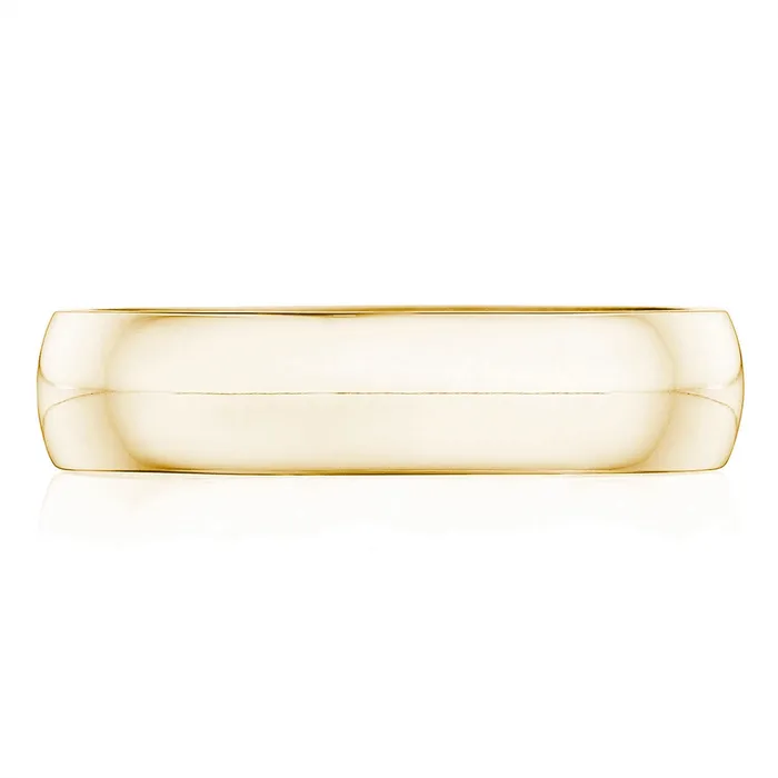 Tacori Rings Tacori 14K Yellow Gold Collection Gents HighPolish Band