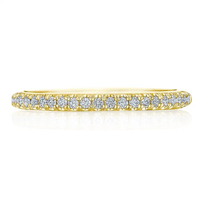 Tacori Rings Tacori 18K Yellow Gold Founders French Pave Diamond Band