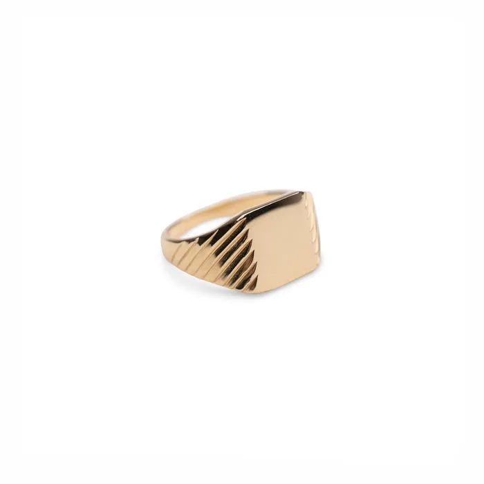 TheRoseGypsy Rings 14k Square Signet Ring