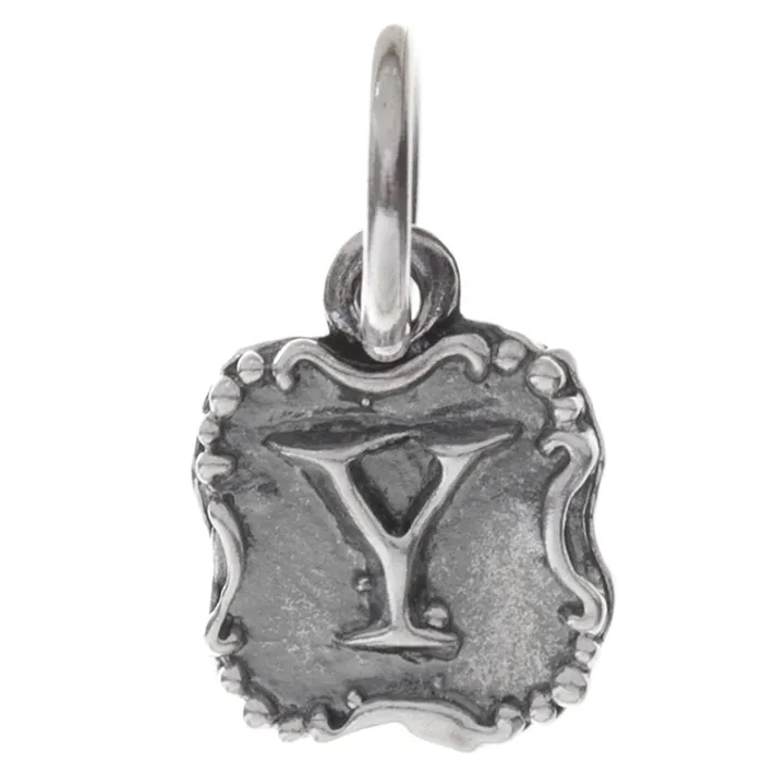 Waxing Poetic Crest Insignia Charm Y Waxing Poetic Charm Necklaces