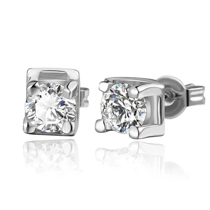 2 Ct Sparkling Round Cut Prong Set Natural Earth Mined Diamonds Studs Earring White Gold GB Earrings 2 Ct Sparkling Round Cut Prong Set Natural Earth Mined Diamonds Studs Earring White Gold GB Earrings