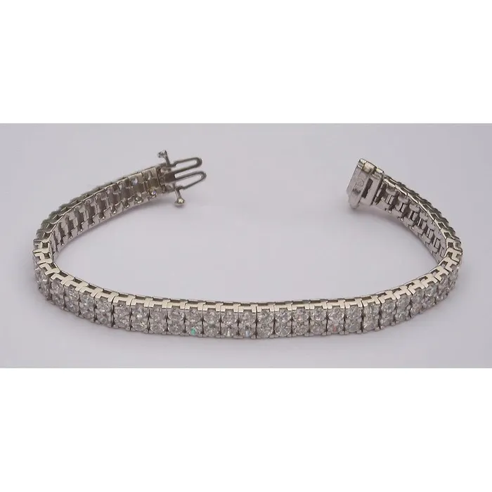 Bracelets GB 15 Carats Natural Earth Mined Diamond Tennis Carpet Bracelet Vs Jewelry Bracelets GB 15 Carats Natural Earth Mined Diamond Tennis Carpet Bracelet Vs Jewelry