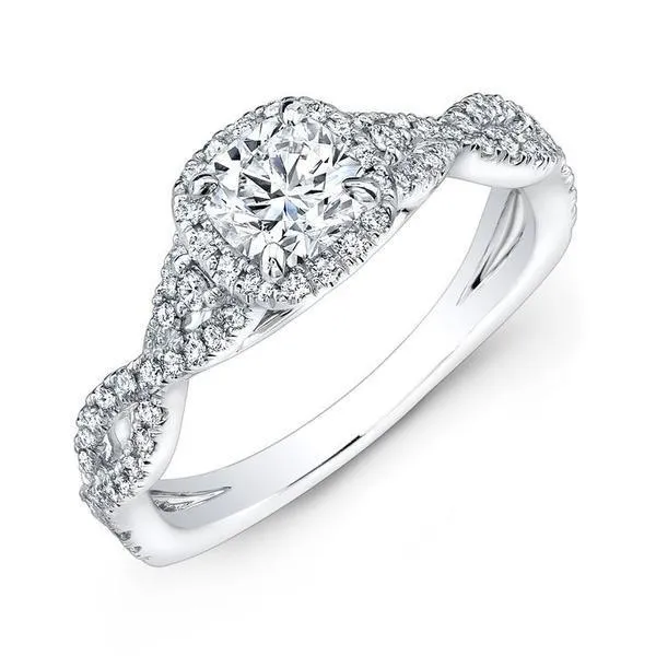Cushion Round Natural Earth Mined Diamond Wedding Ring White Gold Jewelry 160 Carats GB Rings Cushion Round Natural Earth Mined Diamond Wedding Ring White Gold Jewelry 160 Carats GB Rings