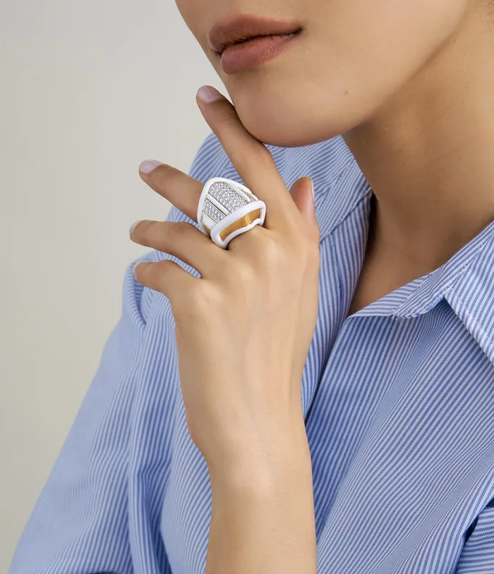 David Webb Rings Escalator Ring