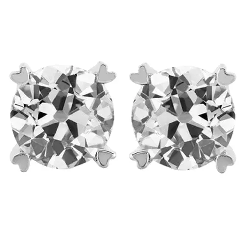 Earrings 6 Ct Stud Earrings Solitaire Round Old Miner Natural Diamond HarryChadEntcom Earrings 6 Ct Stud Earrings Solitaire Round Old Miner Natural Diamond HarryChadEntcom