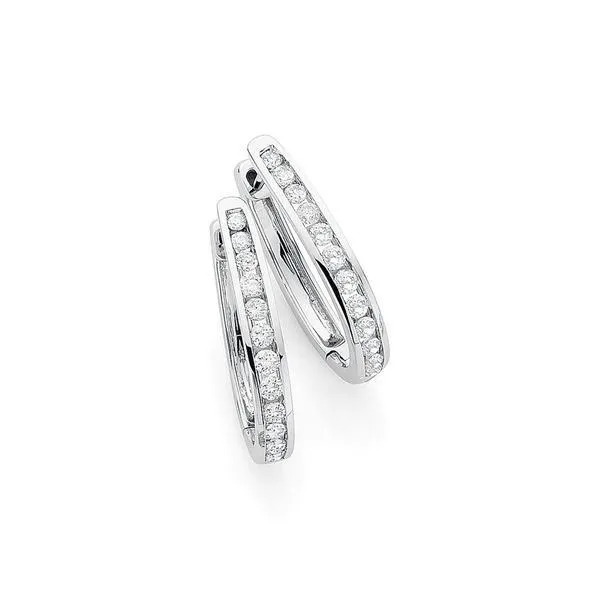 Earrings GB 220 Carats Round Brilliant Cut Natural Earth Mined Diamonds Lady Hoop Earrings Gold 14K Earrings GB 220 Carats Round Brilliant Cut Natural Earth Mined Diamonds Lady Hoop Earrings Gold 14K