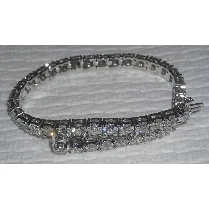 GB Bracelets Classic Women Tennis Natural Earth Mined Diamond Bracelet GB Bracelets Classic Women Tennis Natural Earth Mined Diamond Bracelet