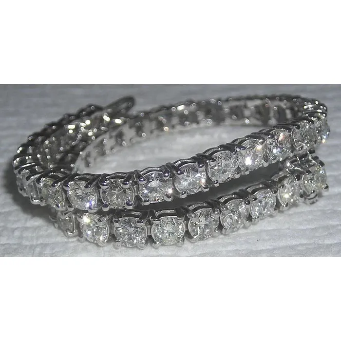 GB Bracelets Classic Women Tennis Natural Earth Mined Diamond Bracelet GB Bracelets Classic Women Tennis Natural Earth Mined Diamond Bracelet