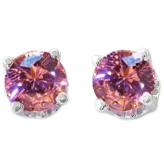 GB Earrings Women Studs Earring Round Cut 4 Carats Sapphire White Gold 14K GB Earrings Women Studs Earring Round Cut 4 Carats Sapphire White Gold 14K