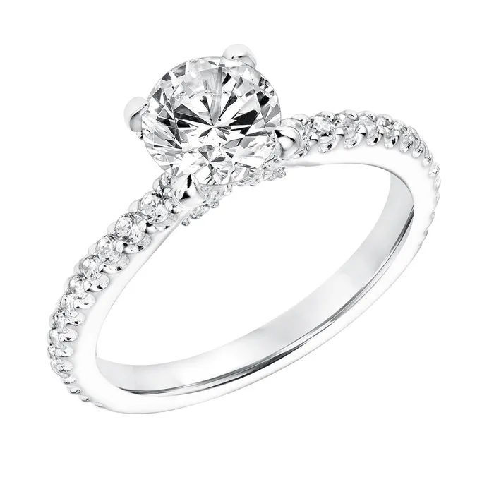 GB Rings 285 Carats Natural Earth Mined Diamond Engagement Ring White Gold 14K GB Rings 285 Carats Natural Earth Mined Diamond Engagement Ring White Gold 14K