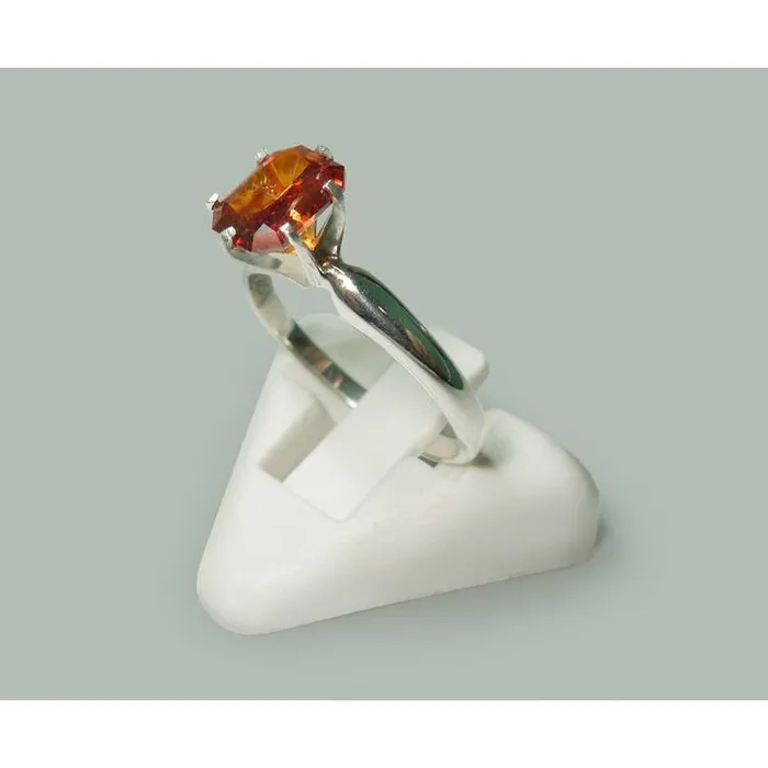 GB Rings 2 Ct Prong Set Radiant Red Ruby White Gold 14K Solitaire Ring GB Rings 2 Ct Prong Set Radiant Red Ruby White Gold 14K Solitaire Ring
