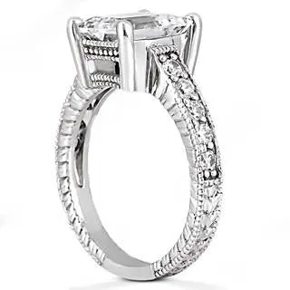 GB Rings Real Natural Earth Mined Diamond Engagement Ring 150 Ct Vintage Style White Gold 14K GB Rings Real Natural Earth Mined Diamond Engagement Ring 150 Ct Vintage Style White Gold 14K