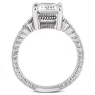 GB Rings Real Natural Earth Mined Diamond Engagement Ring 150 Ct Vintage Style White Gold 14K GB Rings Real Natural Earth Mined Diamond Engagement Ring 150 Ct Vintage Style White Gold 14K