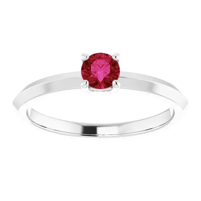 GB Rings Solitaire Ruby Ring 125 Carats 4 Prong Setting Jewelry New GB Rings Solitaire Ruby Ring 125 Carats 4 Prong Setting Jewelry New