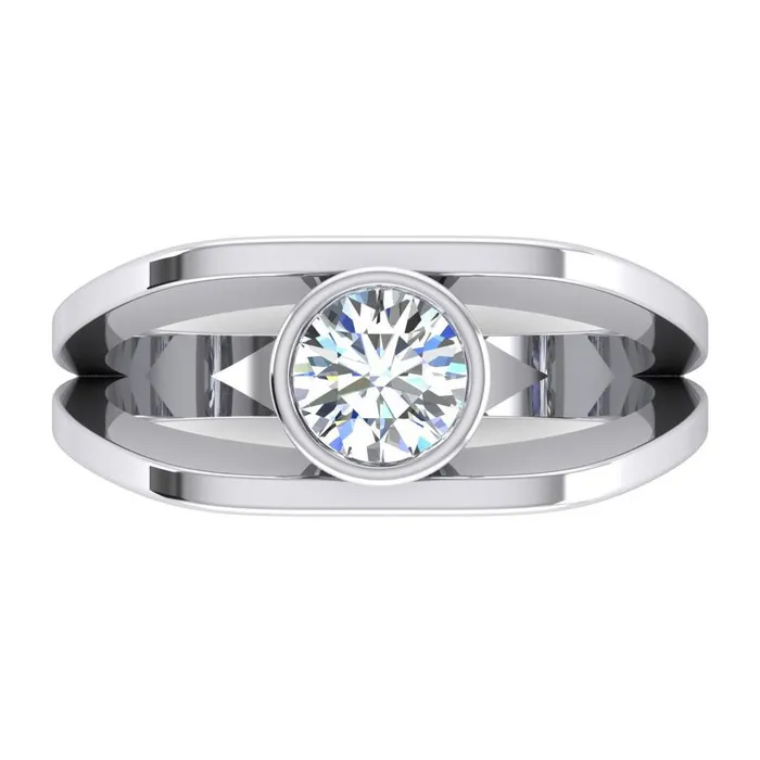 Gorgeous Solitaire Natural Earth Mined Diamond Ring Anniversary Jewelry 1 Carat GB Rings Gorgeous Solitaire Natural Earth Mined Diamond Ring Anniversary Jewelry 1 Carat GB Rings