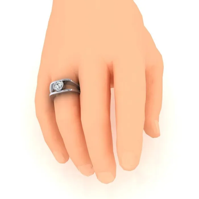 Gorgeous Solitaire Natural Earth Mined Diamond Ring Anniversary Jewelry 1 Carat GB Rings Gorgeous Solitaire Natural Earth Mined Diamond Ring Anniversary Jewelry 1 Carat GB Rings