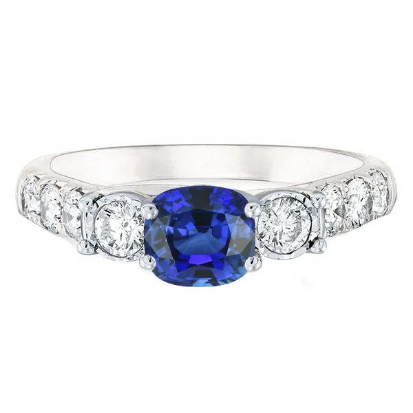 HarryChadEntcom Rings Cushion Sapphire Gemstone Ring Prong Set Round Natural Earth Mined Diamonds 250 Carats HarryChadEntcom Rings Cushion Sapphire Gemstone Ring Prong Set Round Natural Earth Mined Diamonds 250 Carats