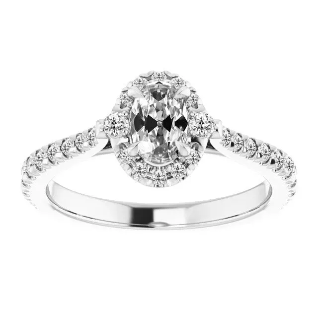 HarryChadEntcom Rings Halo Round Oval Old Miner Genuine Natural Earth Mined Diamond Engagement Ring 5 Carats HarryChadEntcom Rings Halo Round Oval Old Miner Genuine Natural Earth Mined Diamond Engagement Ring 5 Carats