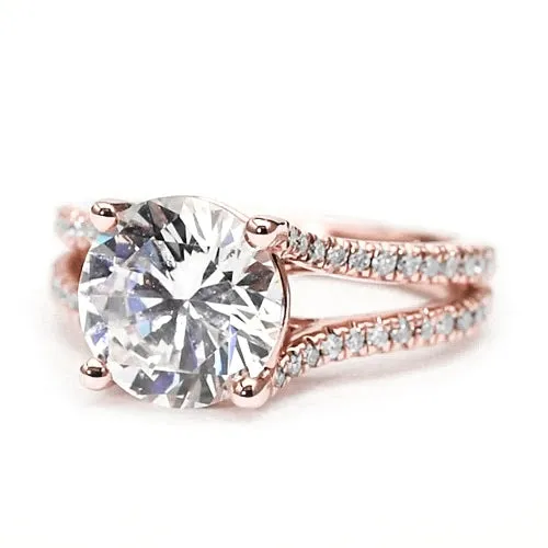 HarryChadEntcom Rings Natural Earth Mined Diamond Engagement Rose Gold Ring HarryChadEntcom Rings Natural Earth Mined Diamond Engagement Rose Gold Ring