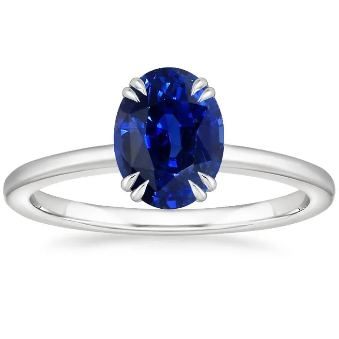 HarryChadEntcom Rings Solitaire Anniversary Ring Prong Set Ceylon Sapphire 250 Carats HarryChadEntcom Rings Solitaire Anniversary Ring Prong Set Ceylon Sapphire 250 Carats