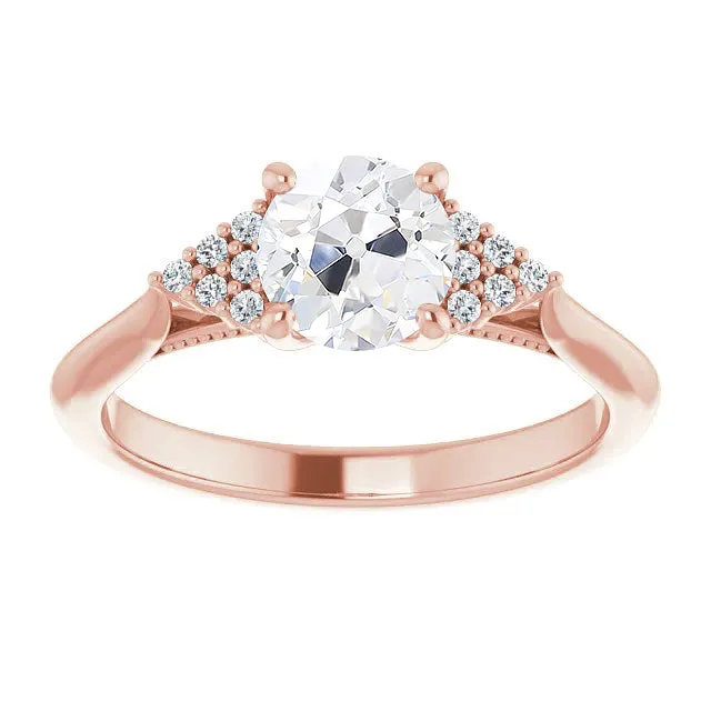 HarryChadEntcom Round Old Miner Natural Earth Mined Diamond Anniversary Ring Prong Set 350 Carats Rings HarryChadEntcom Round Old Miner Natural Earth Mined Diamond Anniversary Ring Prong Set 350 Carats Rings