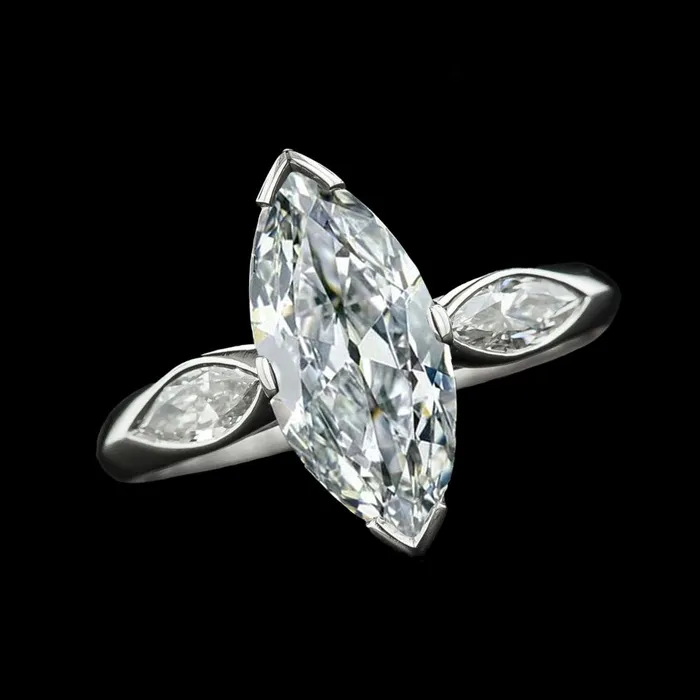 HarryChadEntcom Three Stone Ring Marquise Old Miner Natural Earth Mined Diamonds 6 Carats Gold Jewelry Rings HarryChadEntcom Three Stone Ring Marquise Old Miner Natural Earth Mined Diamonds 6 Carats Gold Jewelry Rings
