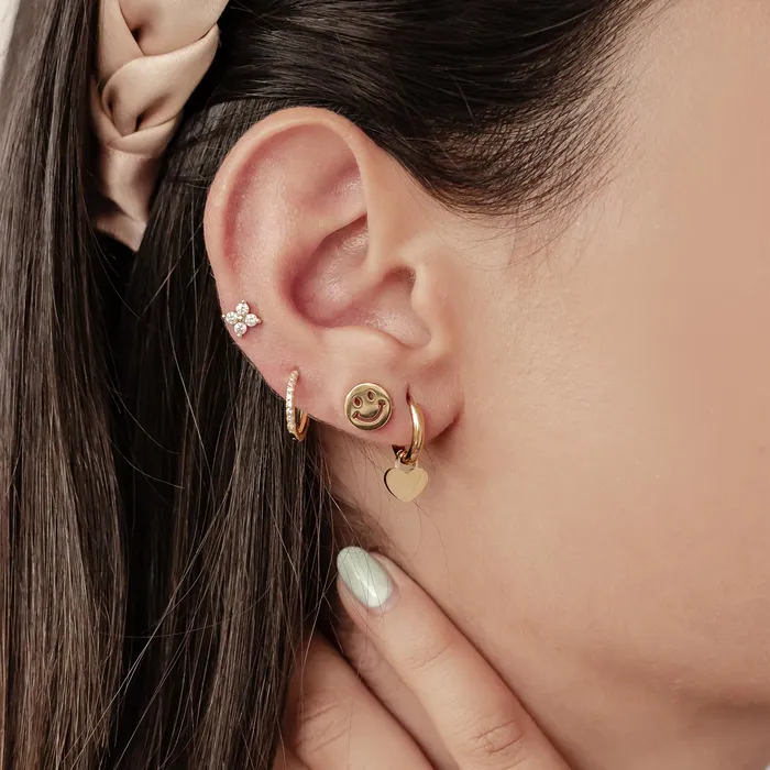Hey Happiness Earrings Daily Earring Set Hey Happiness Earrings Daily Earring Set