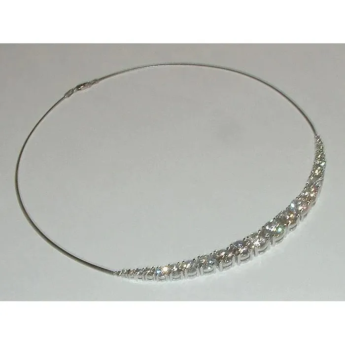 Necklaces GB Elegant Genuine Natural Earth Mined Diamond Necklace