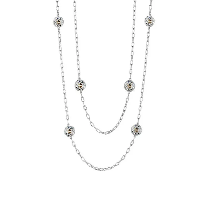 Necklaces HarryChadEntcom Gorgeous Real Diamond Yard Necklace 3 Carats Old Miner Necklaces HarryChadEntcom Gorgeous Real Diamond Yard Necklace 3 Carats Old Miner