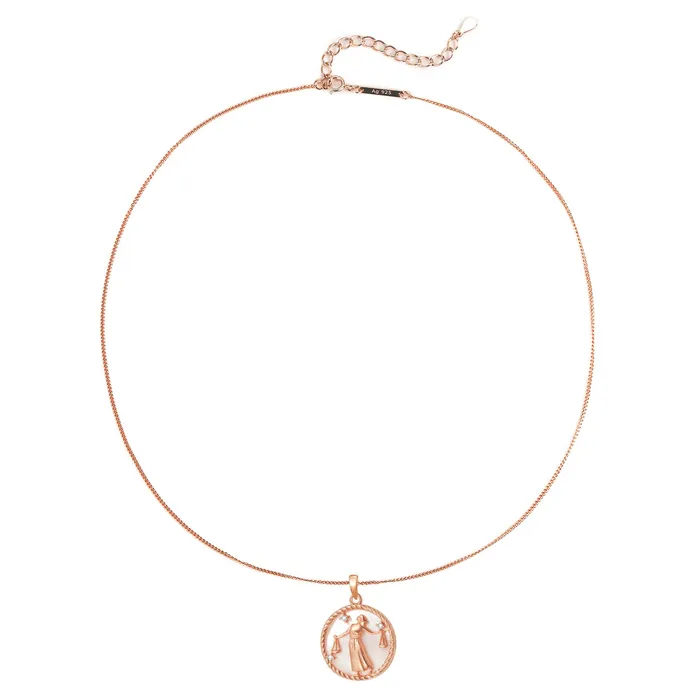 Necklaces Hey Happiness Libra Zodiac Pendant Necklace Necklaces Hey Happiness Libra Zodiac Pendant Necklace