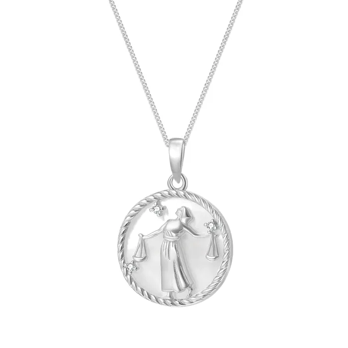 Necklaces Hey Happiness Libra Zodiac Pendant Necklace Necklaces Hey Happiness Libra Zodiac Pendant Necklace