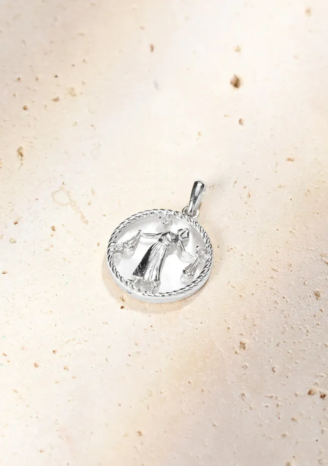 Necklaces Hey Happiness Libra Zodiac Pendant Necklace Necklaces Hey Happiness Libra Zodiac Pendant Necklace