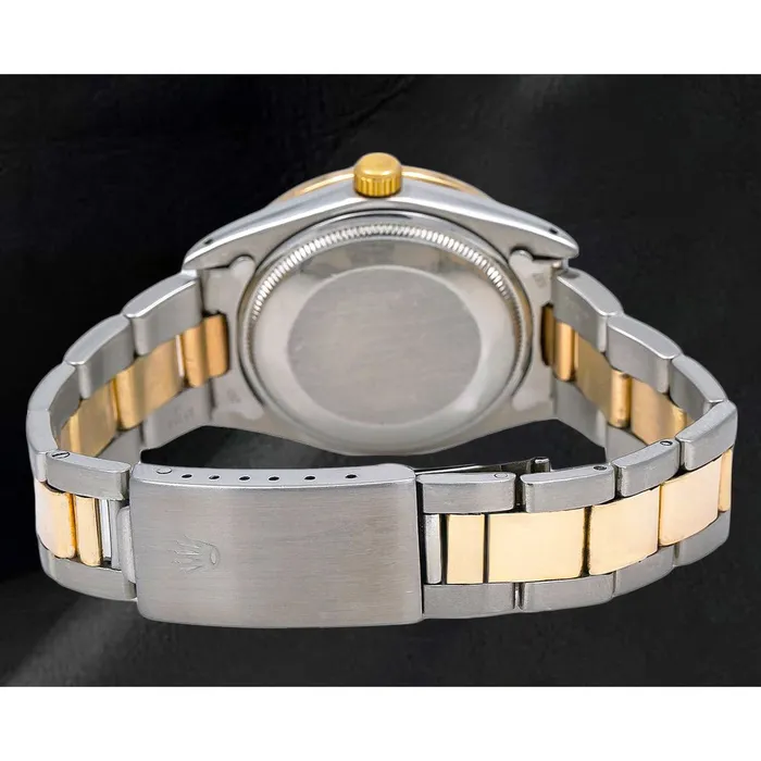 Pink Mother Of Pearl Diamond Dial 36 mm Rolex Datejust Two Tone Watch Oyster Bracelet HarryChadEntcom Bracelets Pink Mother Of Pearl Diamond Dial 36 mm Rolex Datejust Two Tone Watch Oyster Bracelet HarryChadEntcom Bracelets