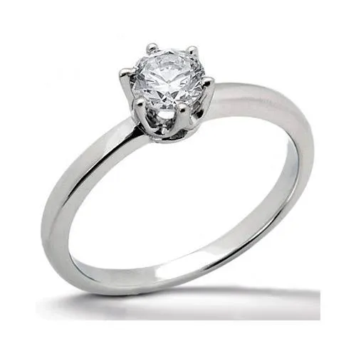 Rings 250 Carat Round Genuine Natural Earth Mined Diamond Solitaire Ring White Gold 14K GB Rings 250 Carat Round Genuine Natural Earth Mined Diamond Solitaire Ring White Gold 14K GB