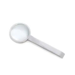 Rings Bey Berk Silver Plated Magnifying Glass With 3X Magnification