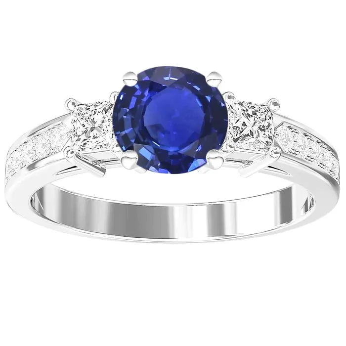 Rings Ceylon Royal Blue Sapphire Natural Earth Mined Diamond Ring HarryChadEntcom Rings Ceylon Royal Blue Sapphire Natural Earth Mined Diamond Ring HarryChadEntcom