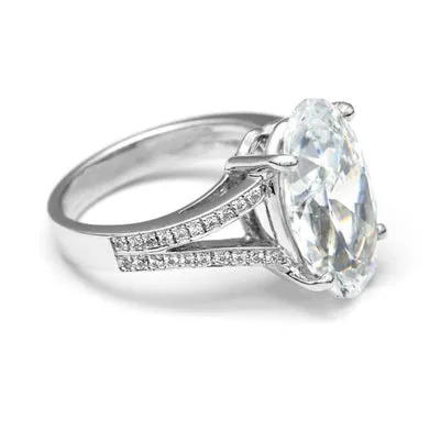 Rings GB 340 Carats Sparkling Genuine Natural Earth Mined Diamonds Anniversary Ring 14K White Gold Rings GB 340 Carats Sparkling Genuine Natural Earth Mined Diamonds Anniversary Ring 14K White Gold