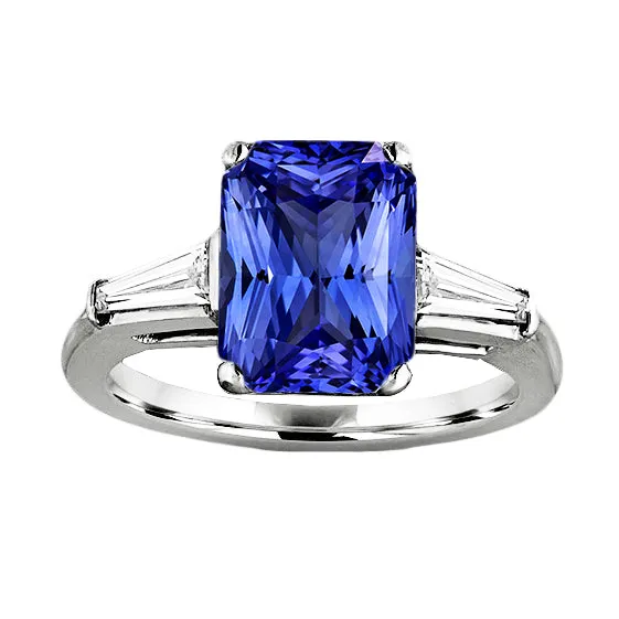 Rings HarryChadEntcom Anniversary Ring Radiant Cut Sapphire Baguette Natural Earth Mined Diamonds 350 Carats Rings HarryChadEntcom Anniversary Ring Radiant Cut Sapphire Baguette Natural Earth Mined Diamonds 350 Carats