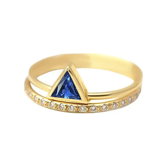 Rings HarryChadEntcom Gemstone Ring Trillion Bezel Set Blue Sapphire 1 Carat Natural Earth Mined Diamonds Gold Rings HarryChadEntcom Gemstone Ring Trillion Bezel Set Blue Sapphire 1 Carat Natural Earth Mined Diamonds Gold