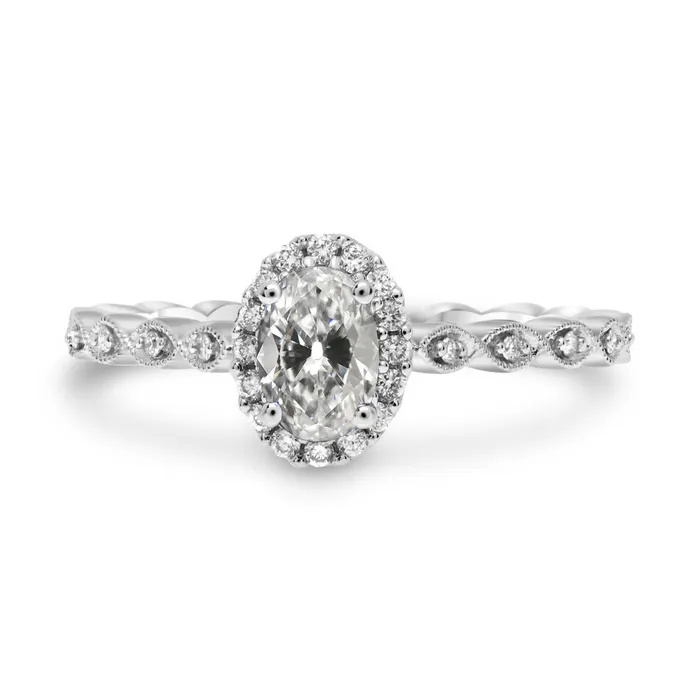 Rings HarryChadEntcom White Gold Round Oval Old Miner Halo Natural Earth Mined Diamond Ring Jewelry 4 Carats Rings HarryChadEntcom White Gold Round Oval Old Miner Halo Natural Earth Mined Diamond Ring Jewelry 4 Carats