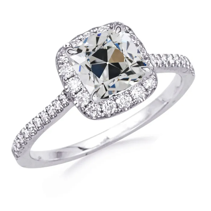 Round Cushion Old Miner Natural Earth Mined Diamond Halo Engagement Ring 850 Carats HarryChadEntcom Rings Round Cushion Old Miner Natural Earth Mined Diamond Halo Engagement Ring 850 Carats HarryChadEntcom Rings