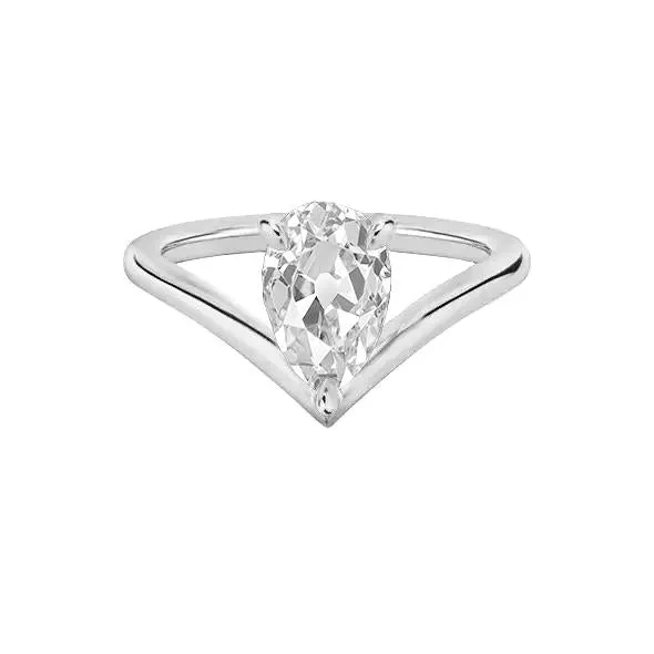 Solitaire Ring Enhancer Old Cut Pear Natural Earth Mined Diamond 150 Carats 14K Gold HarryChadEntcom Rings Solitaire Ring Enhancer Old Cut Pear Natural Earth Mined Diamond 150 Carats 14K Gold HarryChadEntcom Rings