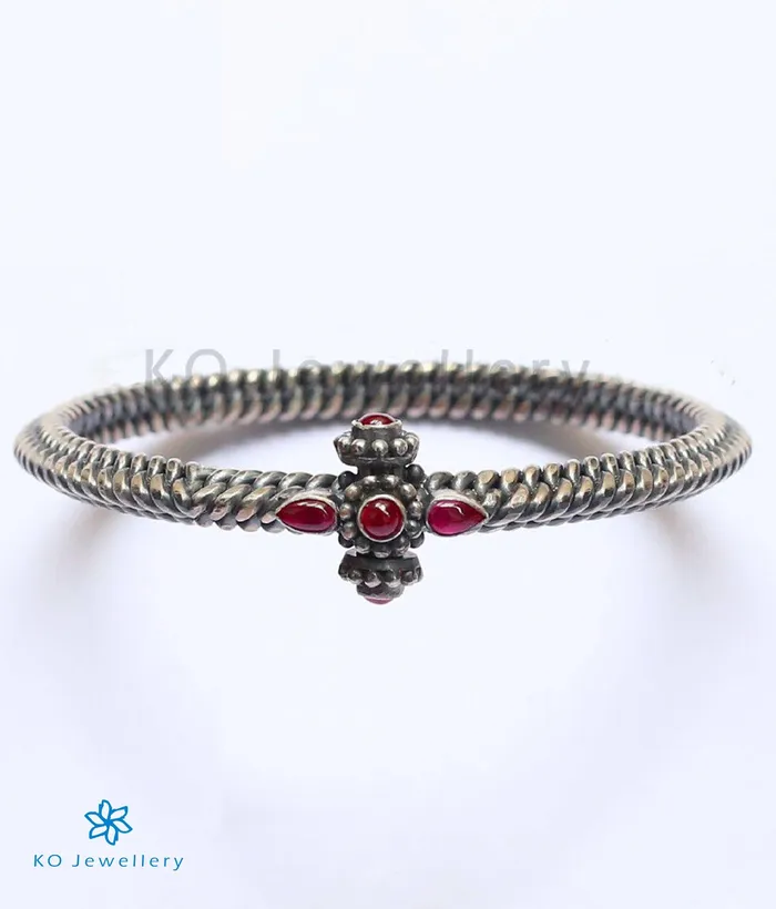 The Classic Golusu Antique Silver Openable Bracelet OxidisedSize2226 Silversmith Bracelets