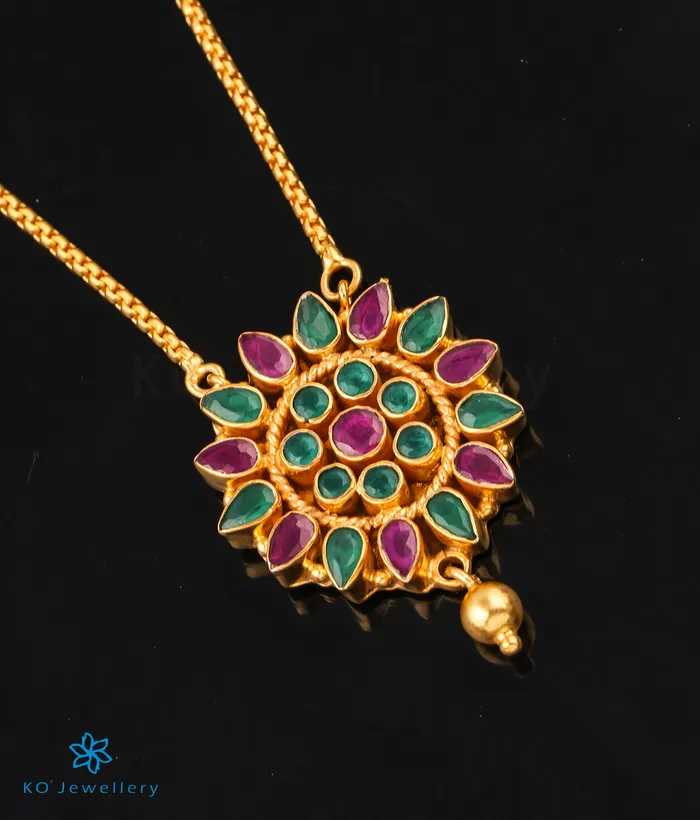 The Drisha Silver Gemstone Necklace Gemstone Necklaces