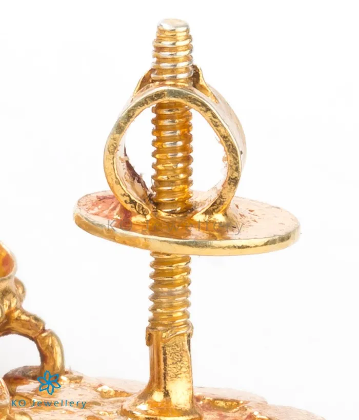 The Zikhin Silver Chand Bali Earrings pallavi Earrings