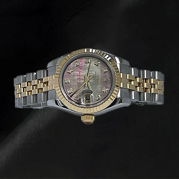 Watches 179173 Datejust Rolex 26mm Black Mother of Pearl Diamond Ladys Watch HarryChadEntcom Watches 179173 Datejust Rolex 26mm Black Mother of Pearl Diamond Ladys Watch HarryChadEntcom